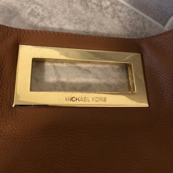 Michael Kors Leather Shoulder Bag - Picture 9 of 16